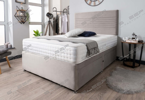 The Ebro Divan Bed Set Plush