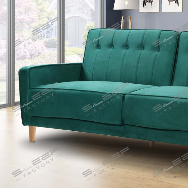 Aajrah 3 Seater Upholstered Reclining Sofa Bed