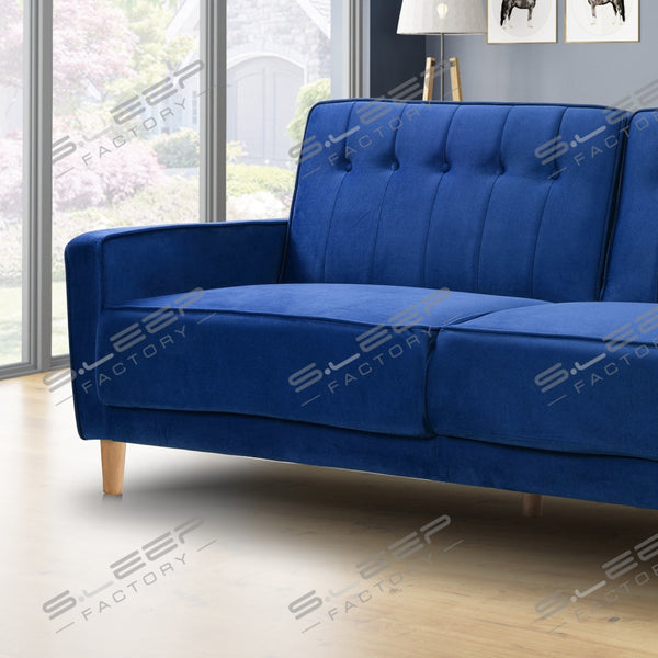 Aajrah 3 Seater Upholstered Reclining Sofa Bed