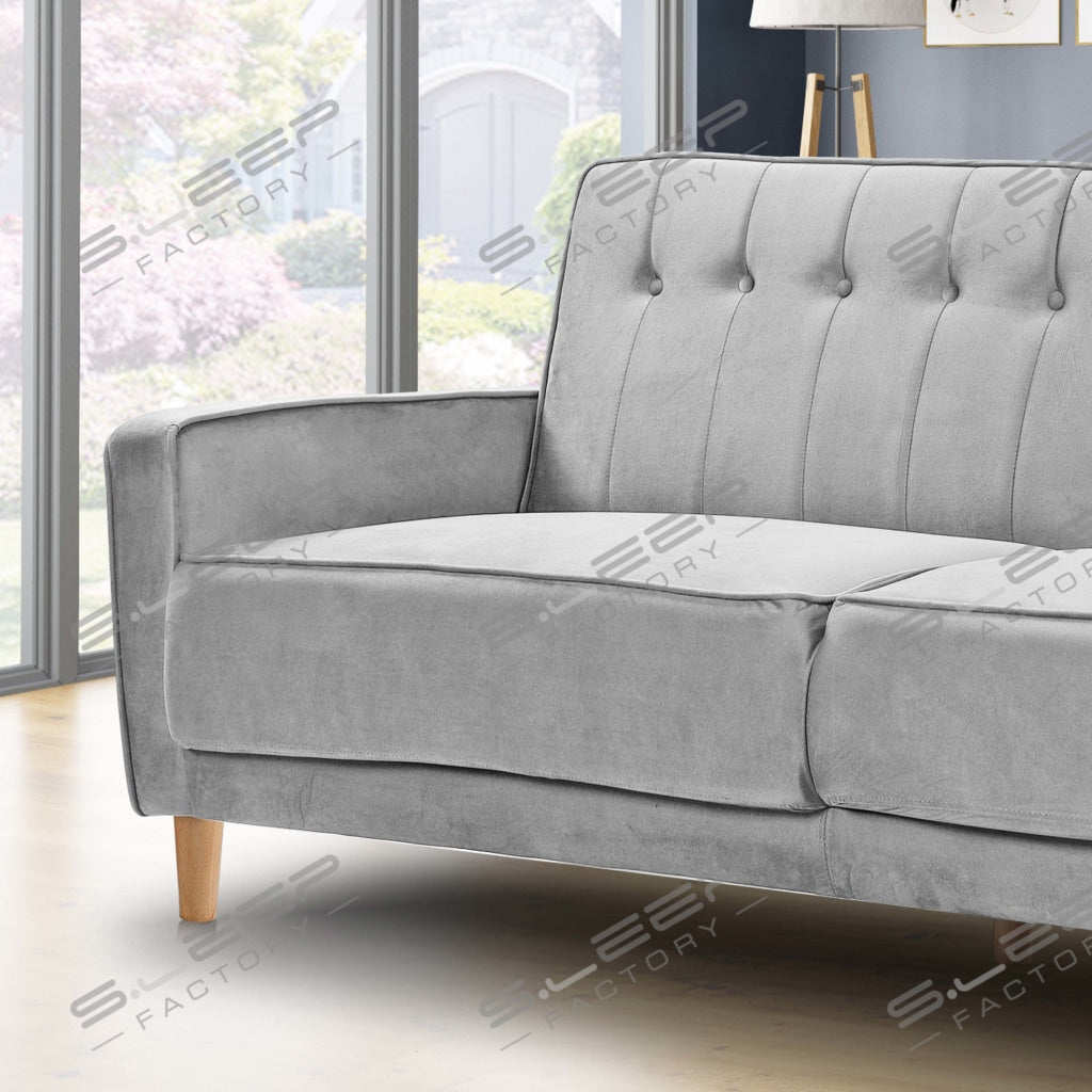 Aajrah 3 Seater Upholstered Reclining Sofa Bed