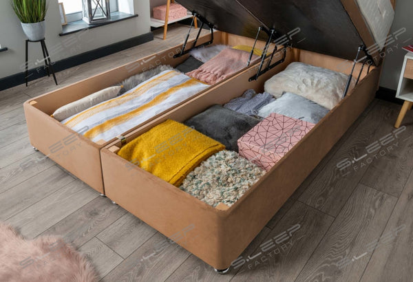 Arlignton Ottoman Storage Bed Plush