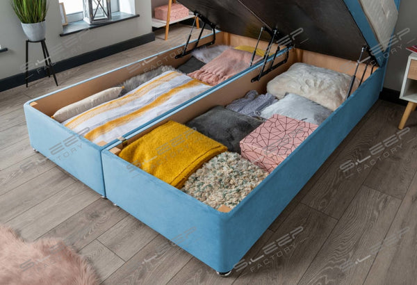 Arlignton Ottoman Storage Bed Plush