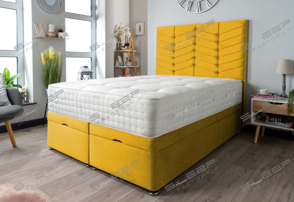 Arlignton Ottoman Storage Bed Plush