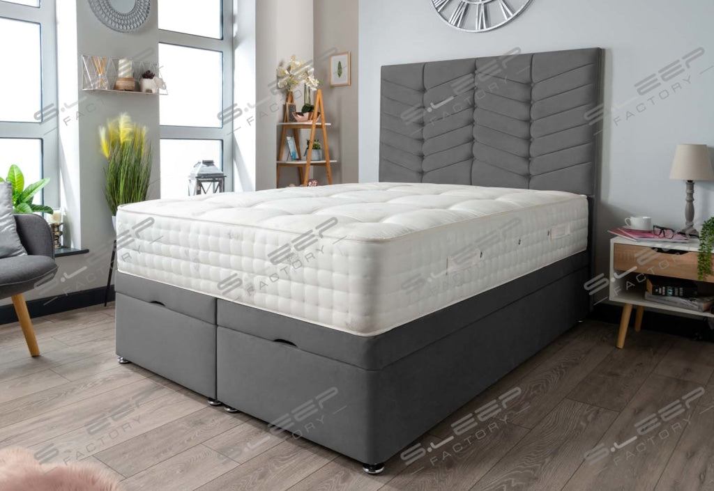 Arlignton Ottoman Storage Bed Plush