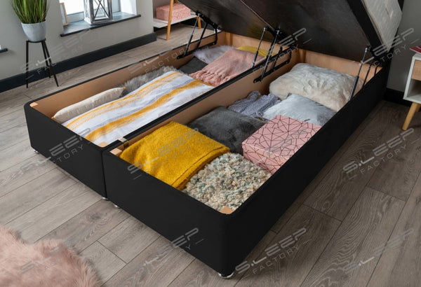 Arlignton Ottoman Storage Bed Plush