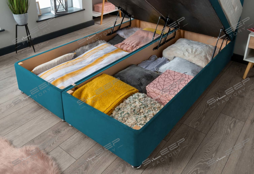 Arlignton Ottoman Storage Bed Plush