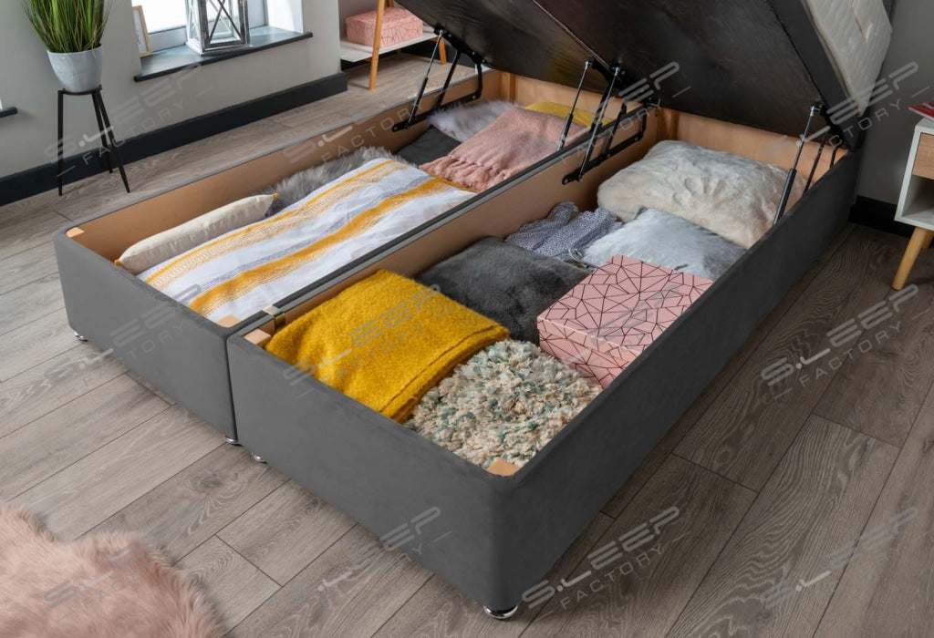 Arlignton Ottoman Storage Bed Plush