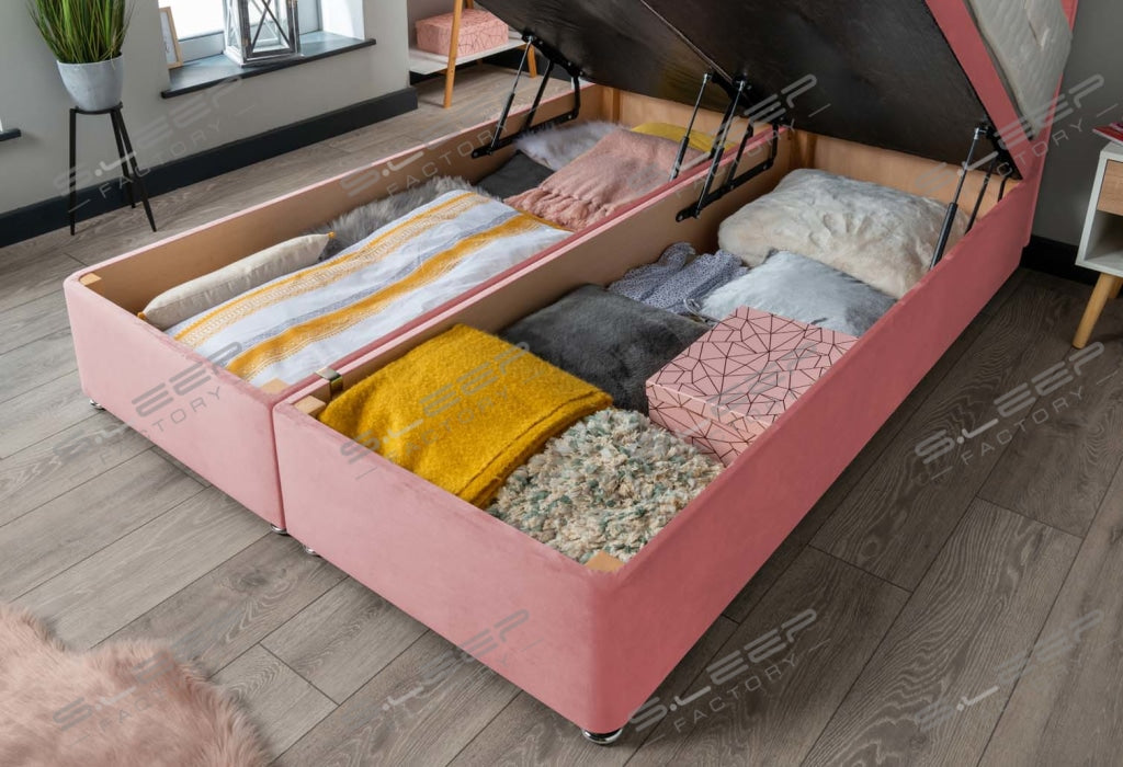 Arlignton Ottoman Storage Bed Plush