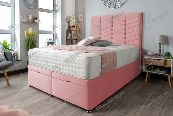 Arlignton Ottoman Storage Bed Plush