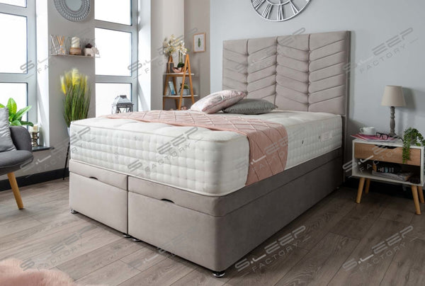 Arlignton Ottoman Storage Bed Plush