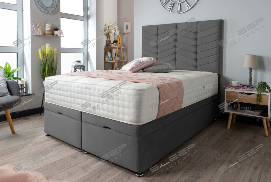 Arlignton Ottoman Storage Bed Plush