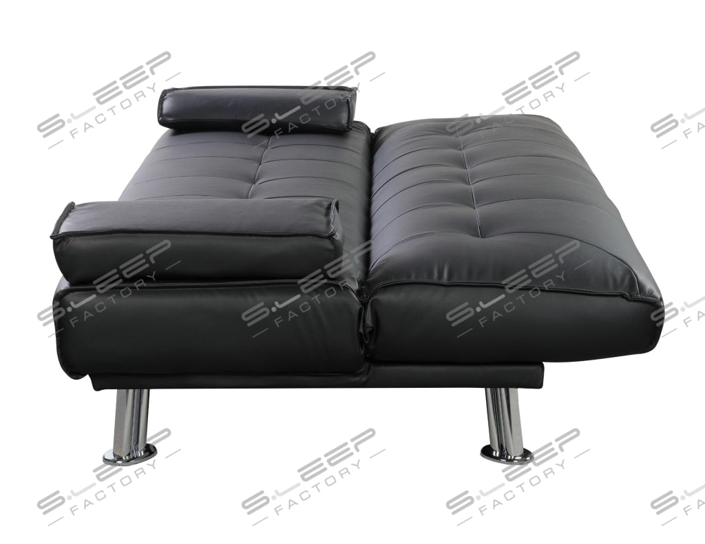 Avon Bonded Leather 3 Seater Sofa Bed