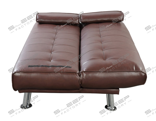 Avon Bonded Leather 3 Seater Sofa Bed