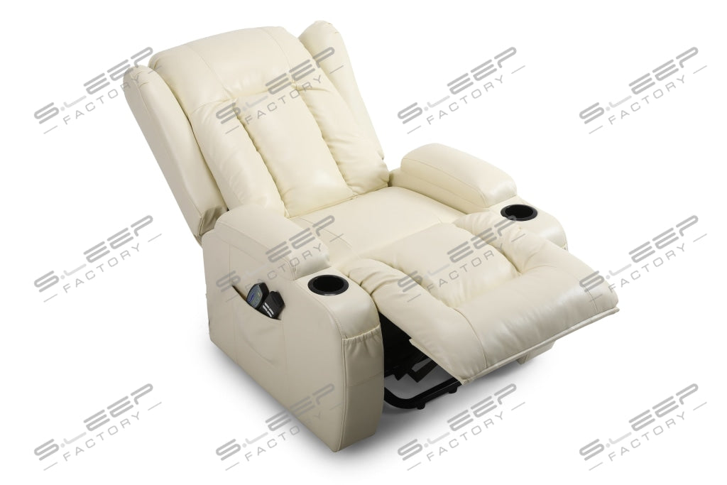 Bilbao Bonded Leather Dual Motor Rise Recliner