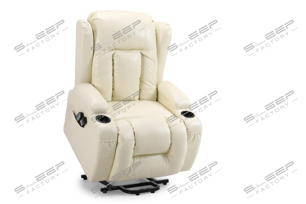 Bilbao Bonded Leather Dual Motor Rise Recliner