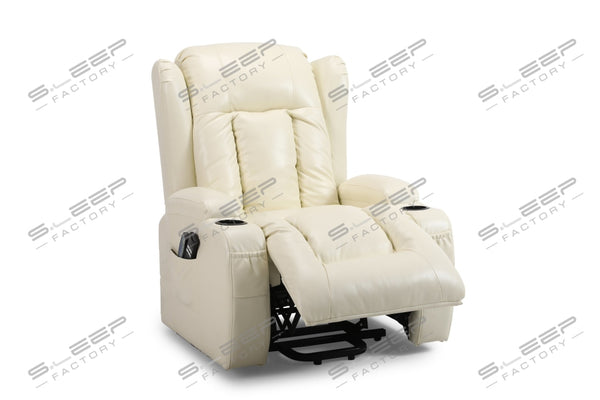 Bilbao Bonded Leather Dual Motor Rise Recliner