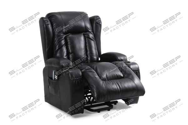 Bilbao Bonded Leather Dual Motor Rise Recliner