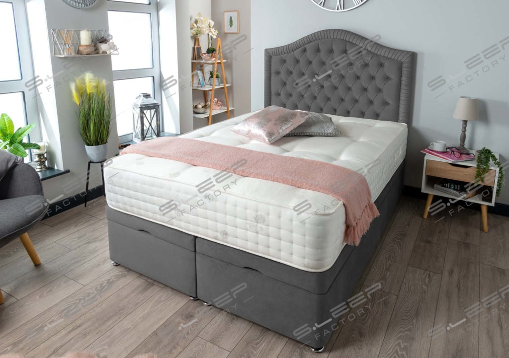 Boston Ottoman Storage Bed Plush