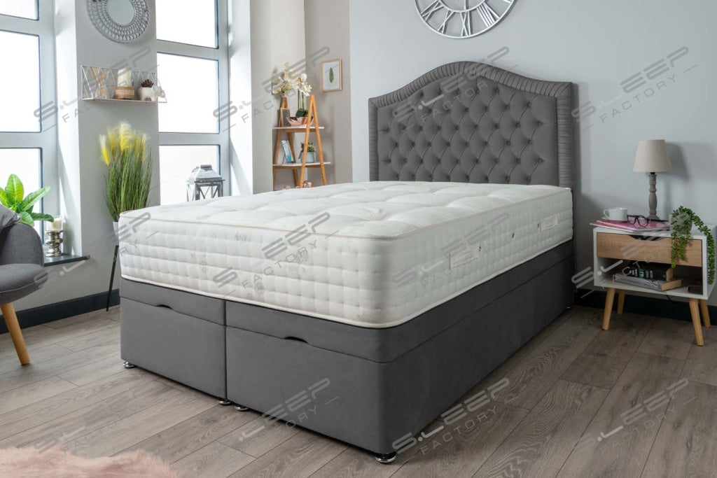 Boston Ottoman Storage Bed Plush