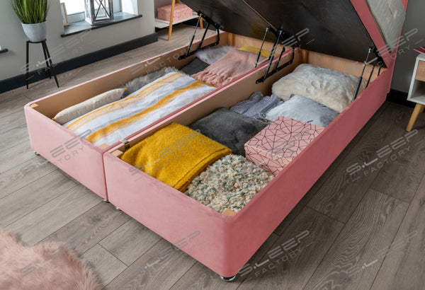 Boston Ottoman Storage Bed Plush