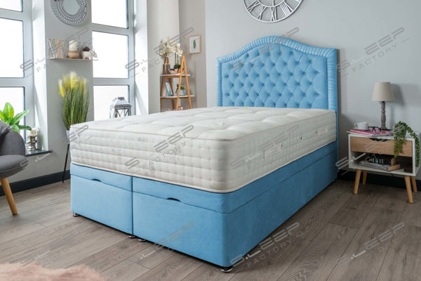 Boston Ottoman Storage Bed Plush