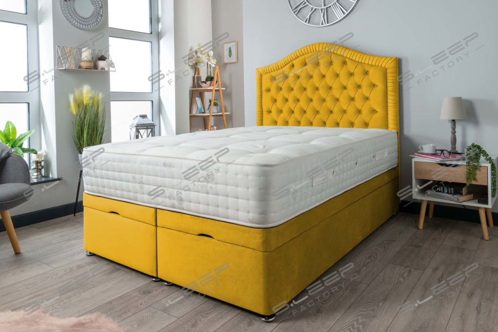 Boston Ottoman Storage Bed Plush