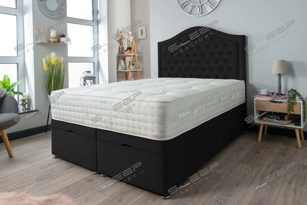 Boston Ottoman Storage Bed Plush