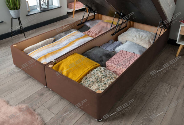 Boston Ottoman Storage Bed Plush