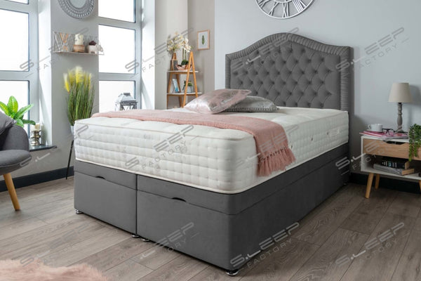 Boston Ottoman Storage Bed Plush