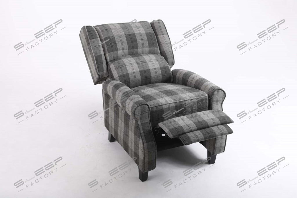 Ramsay upholstered best sale manual recliner