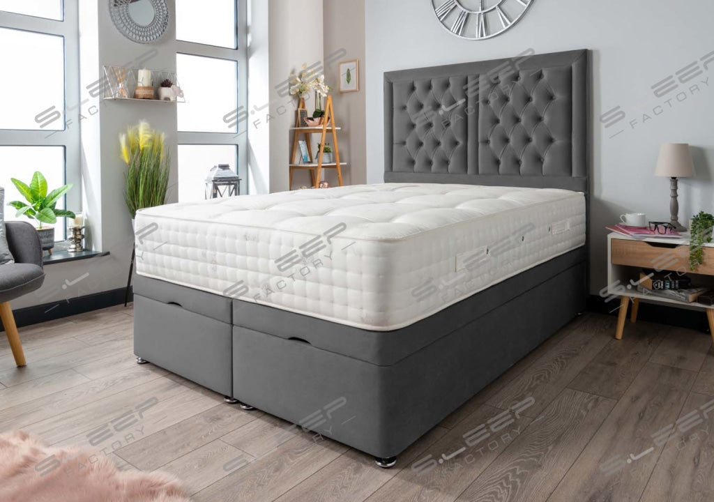 Elba Ottoman Storage Bed Plush