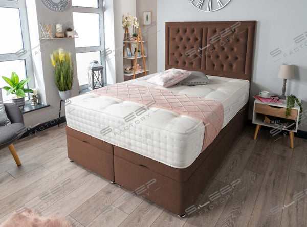 Elba Ottoman Storage Bed Plush