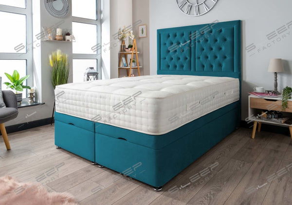 Elba Ottoman Storage Bed Plush