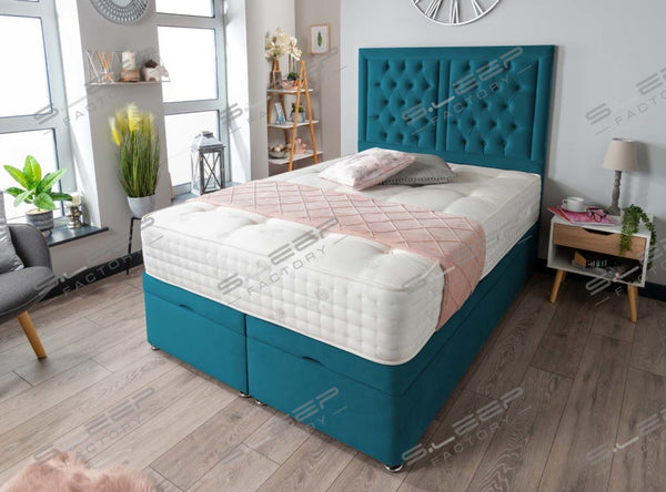 Elba Ottoman Storage Bed Plush