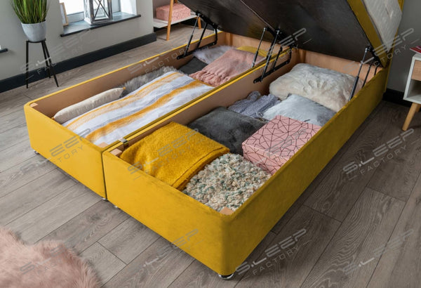 Elba Ottoman Storage Bed Plush