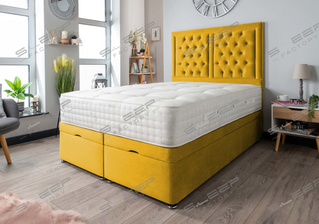 Elba Ottoman Storage Bed Plush