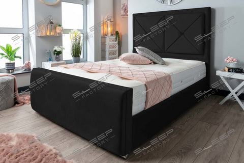 Large deals sleigh bed