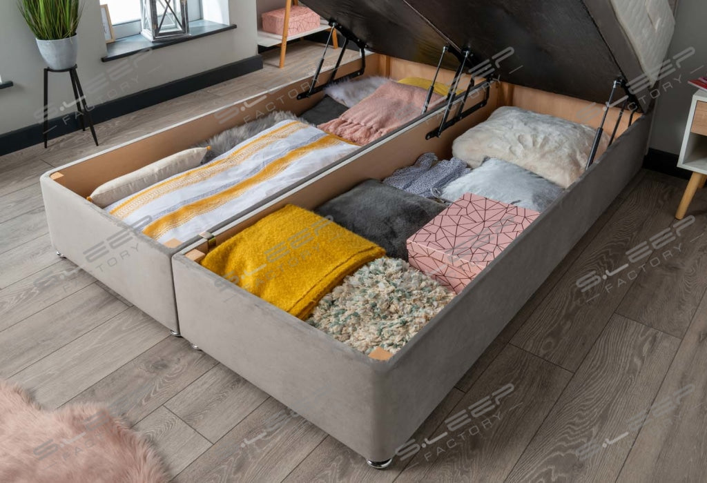 Kensigton Ottoman Storage Bed Plush