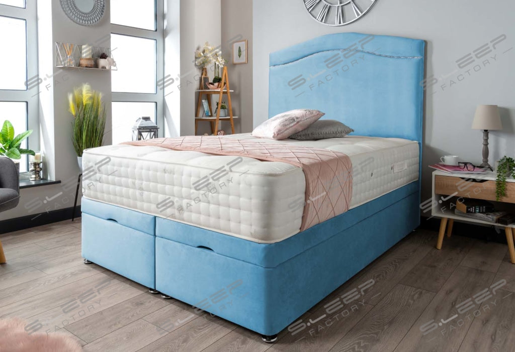 Kensigton Ottoman Storage Bed Plush