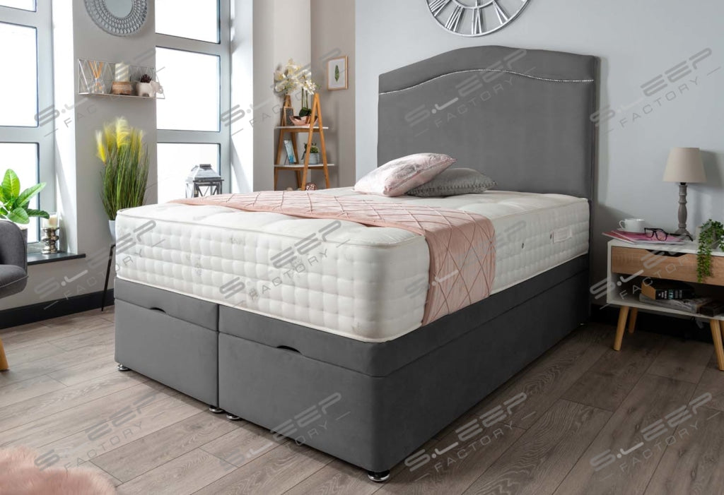 Kensigton Ottoman Storage Bed Plush