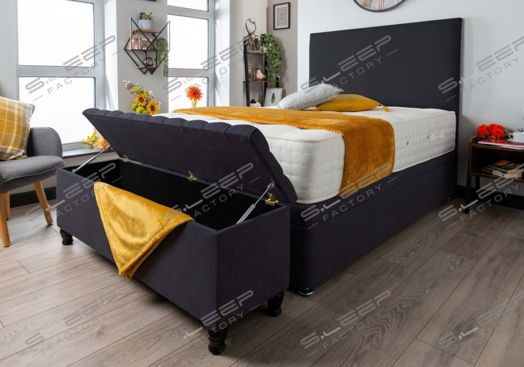 Lunada Ottoman Bed Set Wool