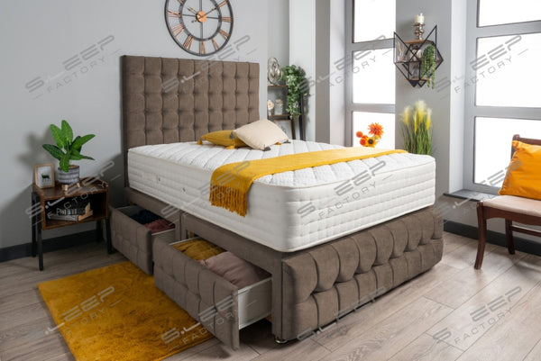 Luxury Petra Divan Bed Set Naples