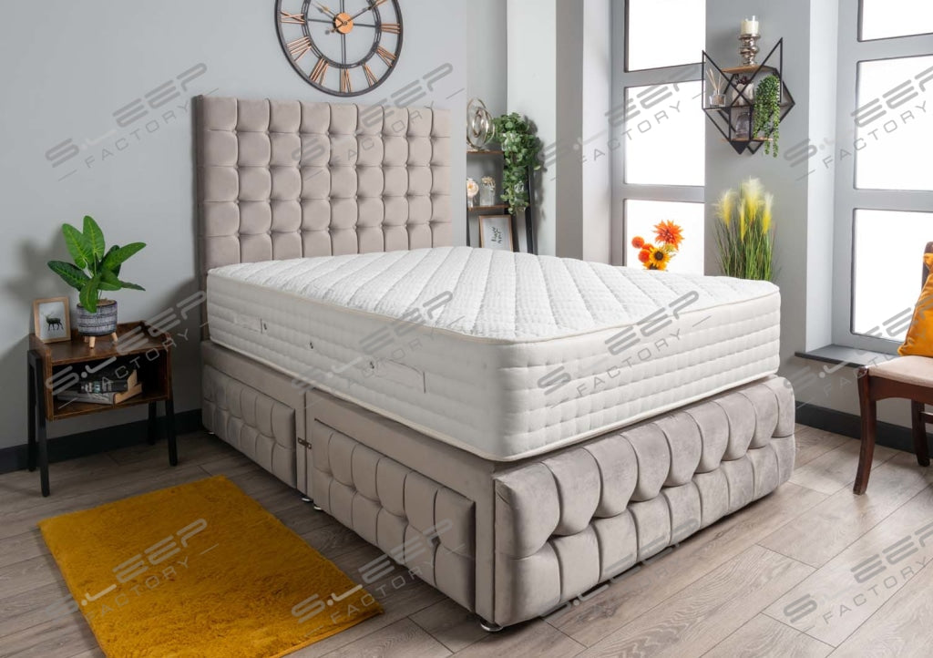 Luxury Petra Divan Bed Set Plush