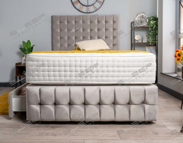 Luxury Petra Divan Bed Set Plush