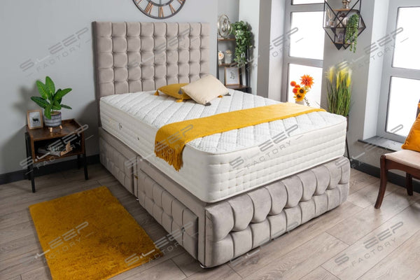 Luxury Petra Divan Bed Set Plush