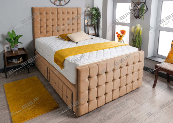 Luxury Petra Divan Bed Set Plush