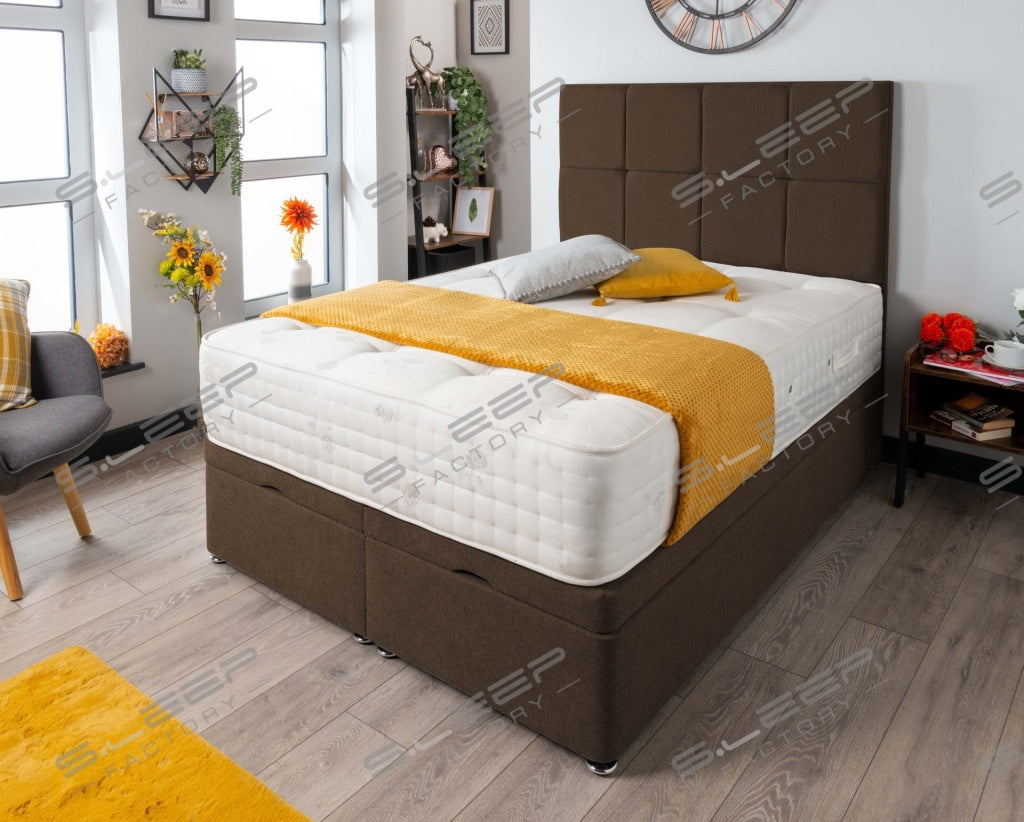 Marbella Ottoman Storage Bed Wool