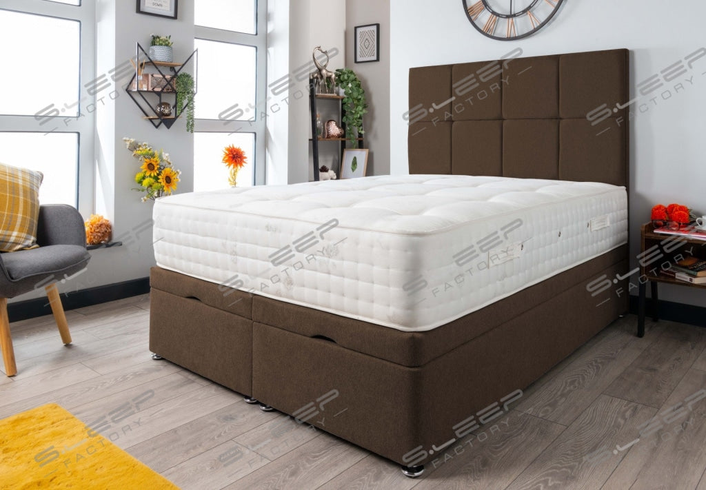 Marbella Ottoman Storage Bed Wool