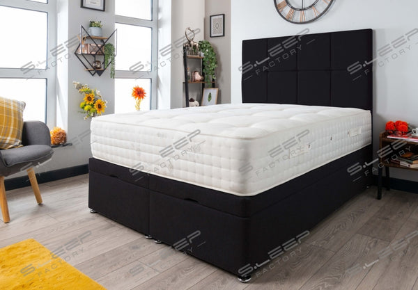 Marbella Ottoman Storage Bed Wool