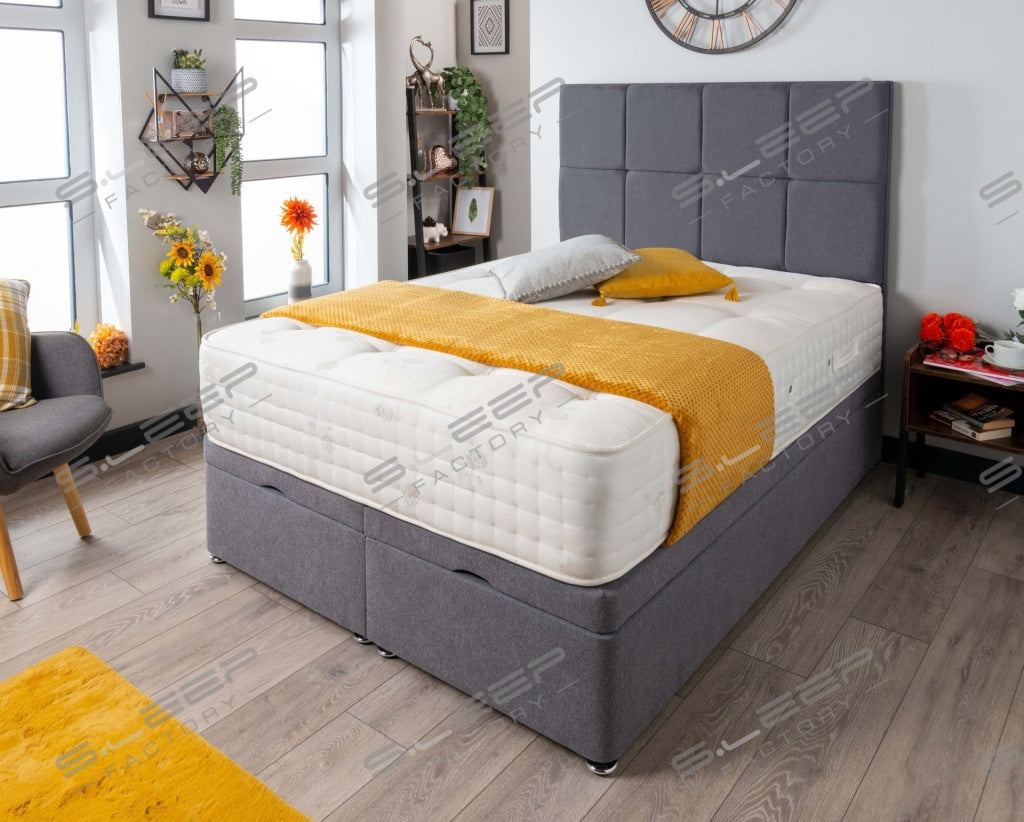 Marbella Ottoman Storage Bed Wool